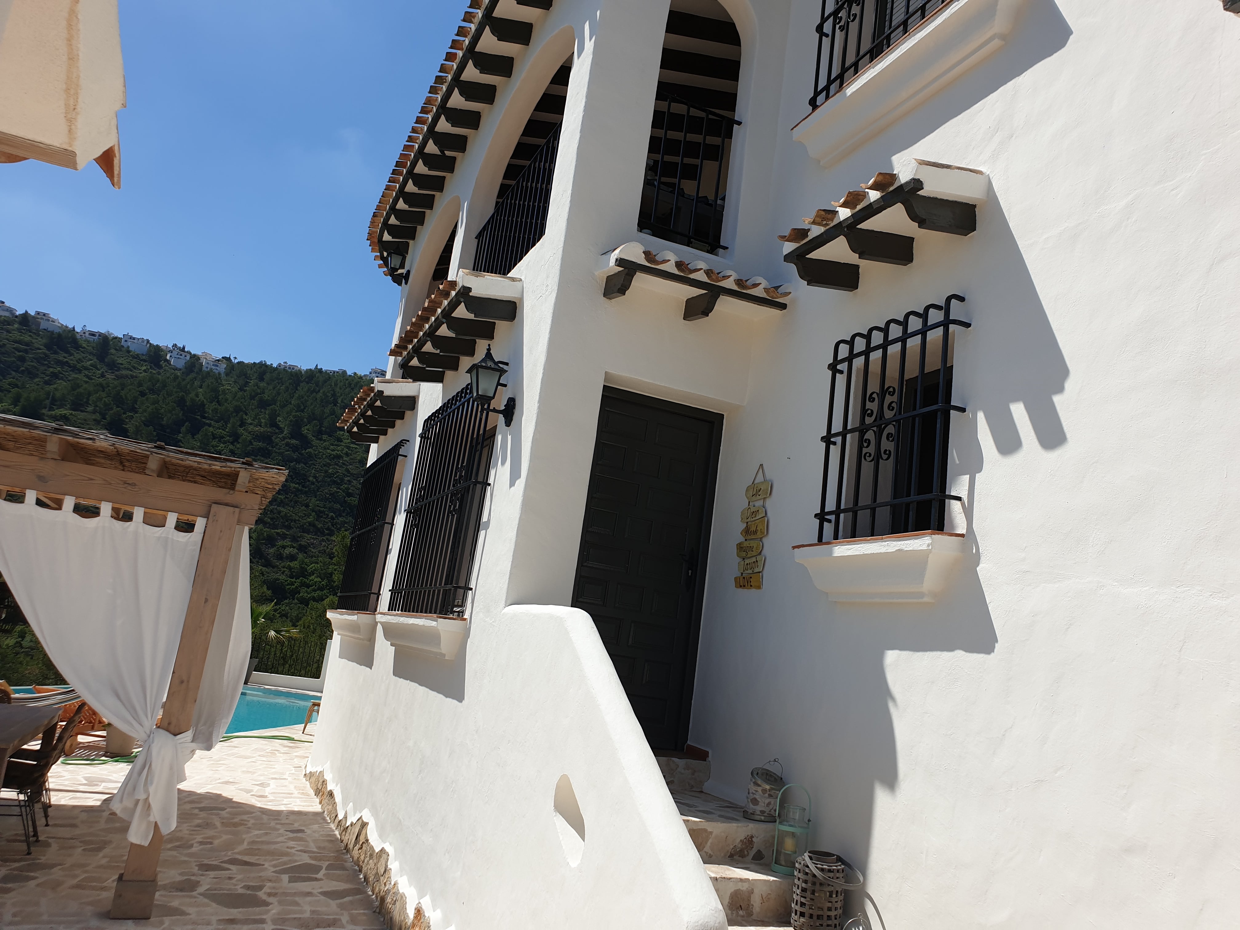 Exterieur schilderij in Moraira