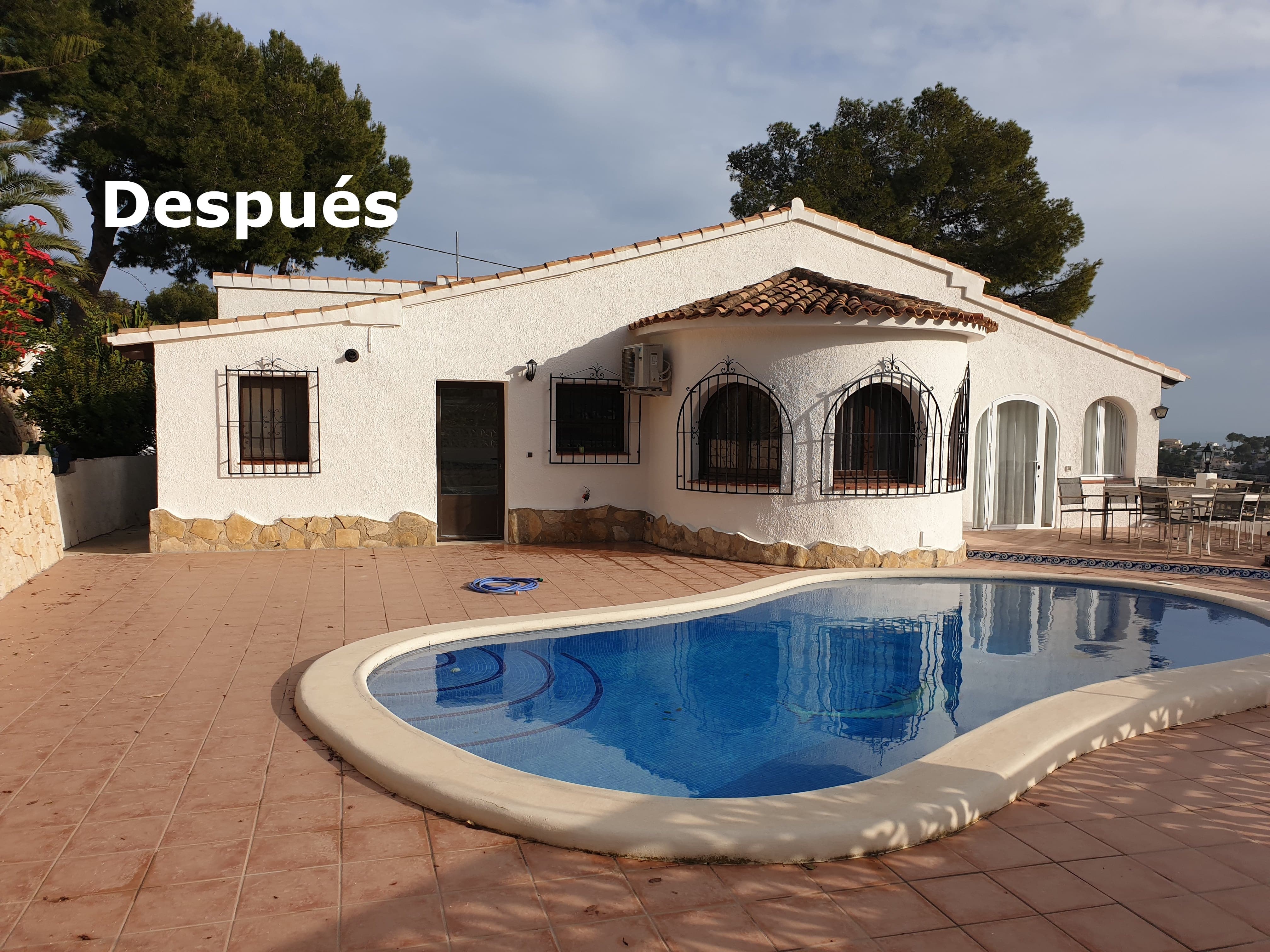 Exterieur schilderij in Vergel